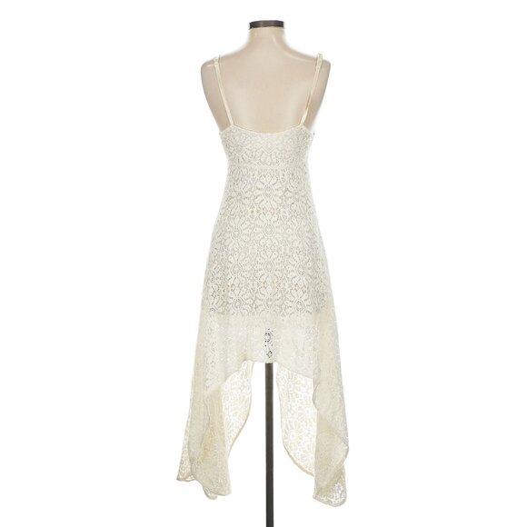 Jens Pirate Booty Floral French Lace High-Low Dress - Boho Fairy Coastal Cowgirl - Picture 6 of 10
